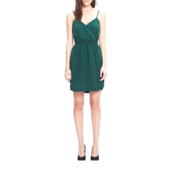 Madewell Wrap Front Cami Sundress in Bowling Green With Pockets Size 4 - Picture 15 of 15